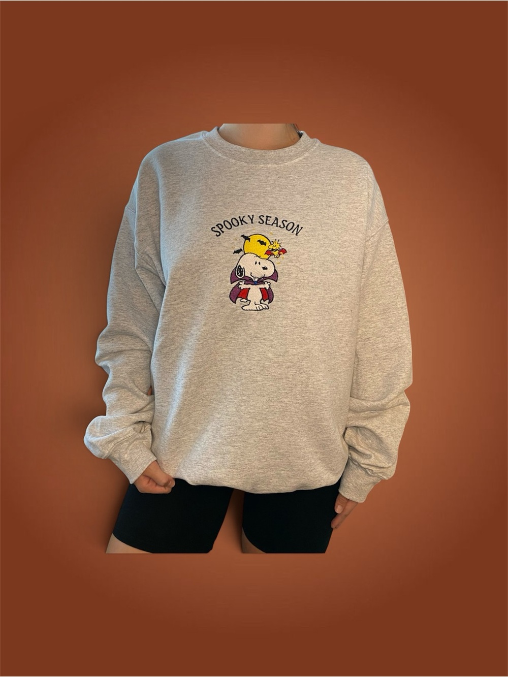 'Spooky Season' Graphic Crewneck Sweatshirt